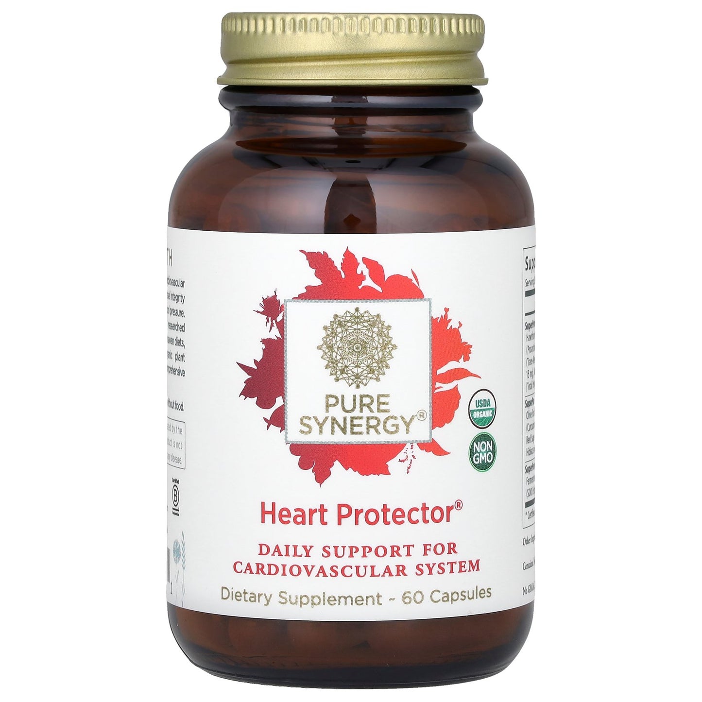 Pure Synergy, Heart Protector, 60 Capsules