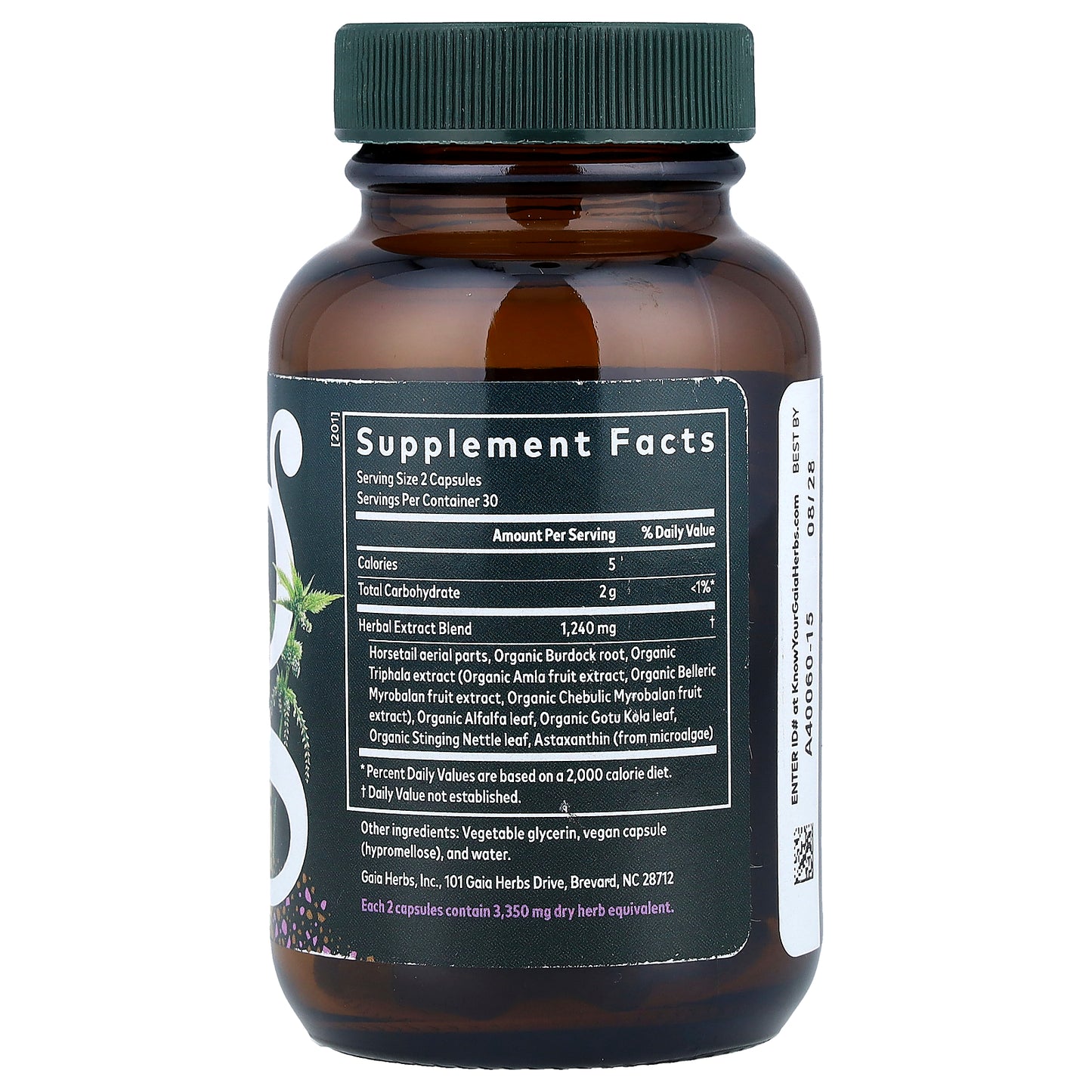 Gaia Herbs, Women, Hair, Skin & Nails, 60 Liquid Phyto-Caps®