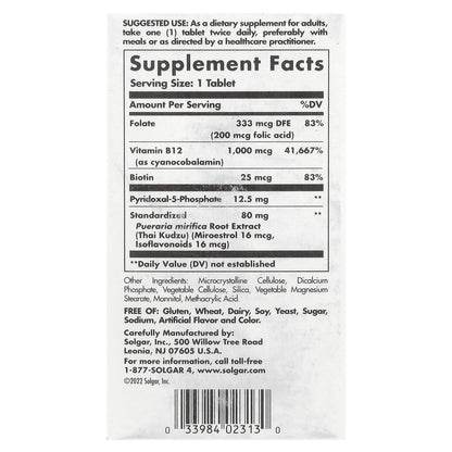 Solgar, Women's Balancing Formula, 60 Tablets