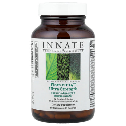 Innate Response Formulas, Flora 20-14™, Ultra Strength, 60  Capsules