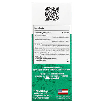 MediNatura, BHI, Spasm Pain, 100 Tablets