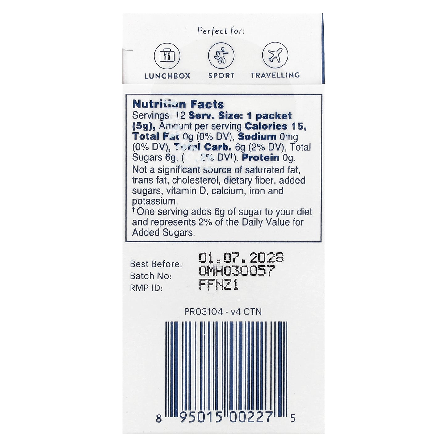 Manuka Health, Manuka Honey On-The-Go, UMF 6+, MGO 115+, 12 Packets, 0.176 oz (5 g) Each