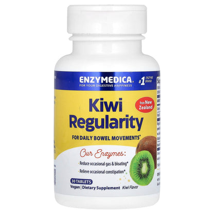 Enzymedica, Kiwi Regularity, Kiwi, 30 Tablets