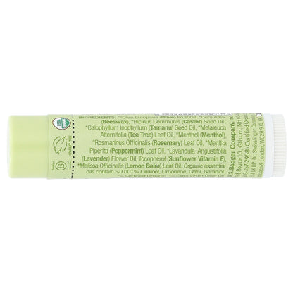 Badger, Herbal Lip Balm, Tea Tree, 0.15 oz (4.2 g)