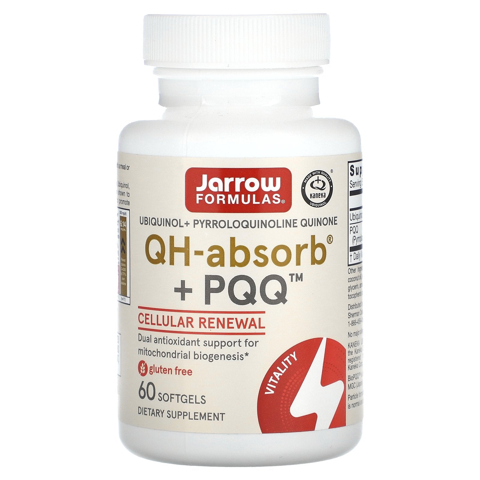 Jarrow Formulas, QH-Absorb + PQQ, 60 Softgels