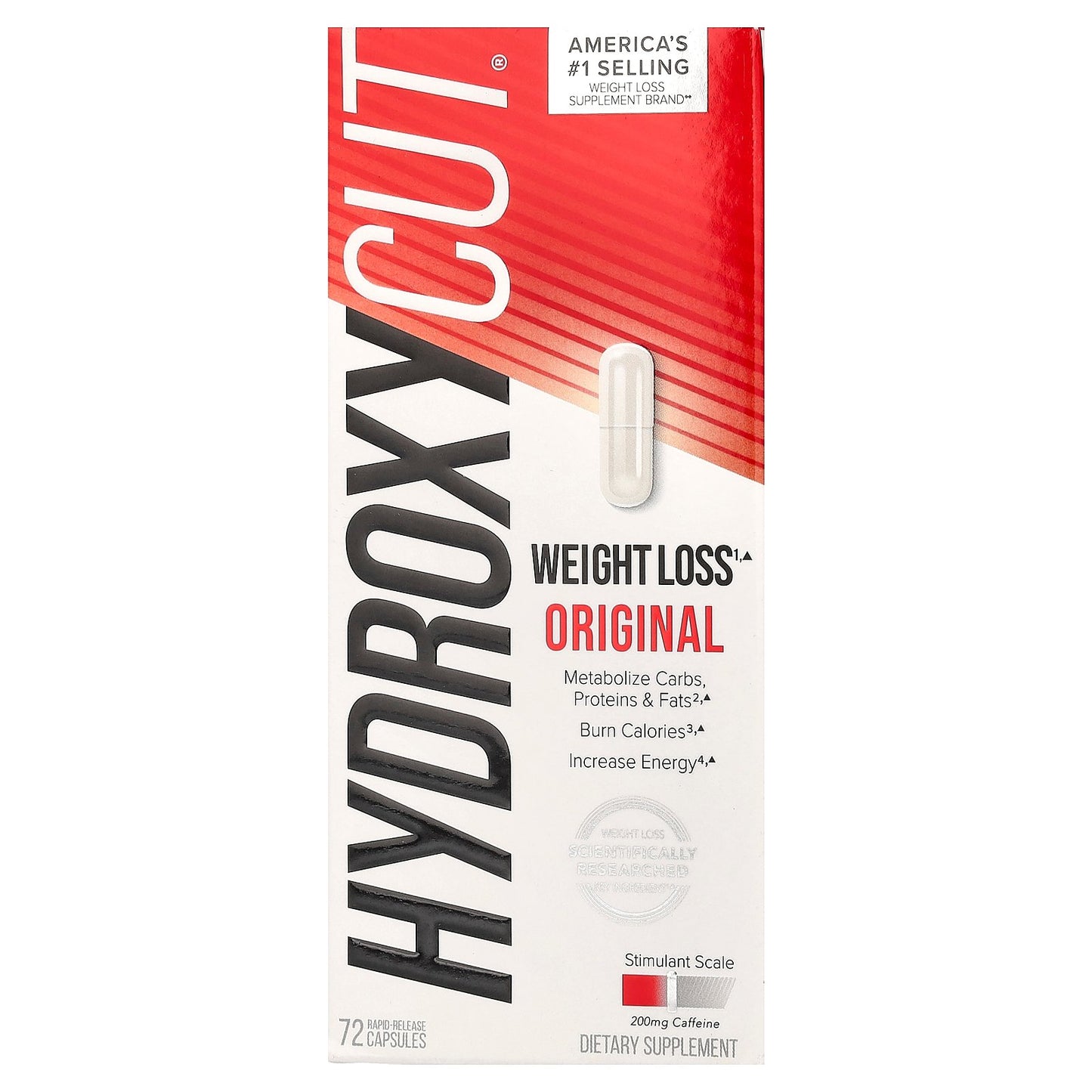 Hydroxycut, Weight Loss Original, 72 Rapid-Release Capsules