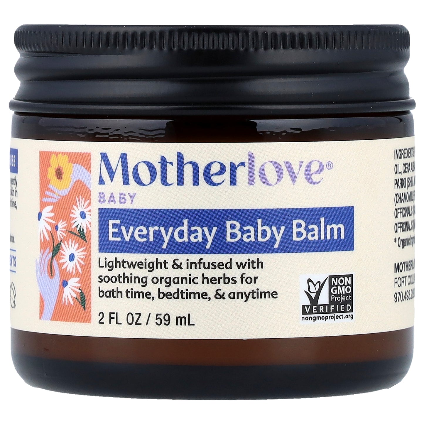 Motherlove, Baby, Everyday Baby Balm, 2 fl oz (59 ml)