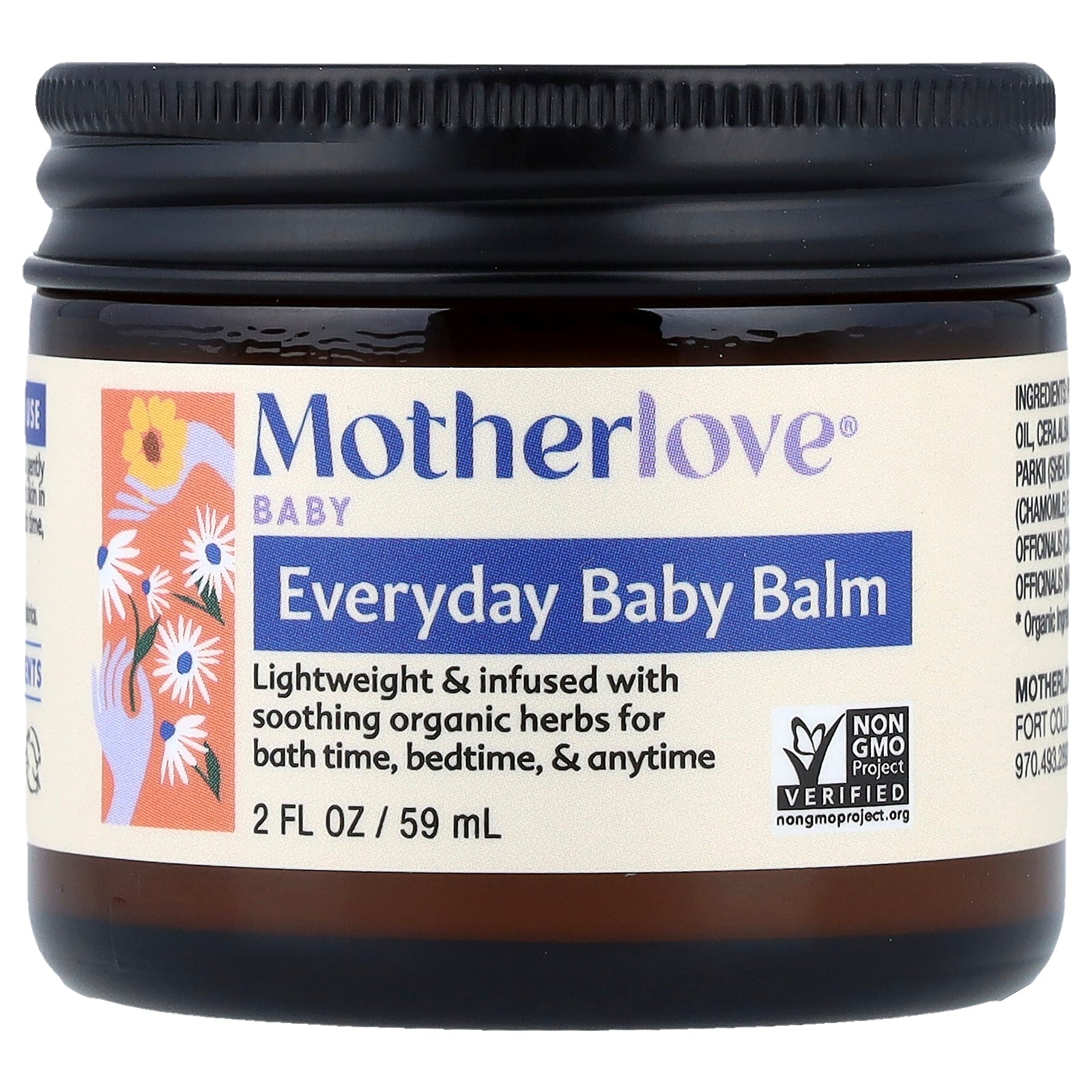Motherlove, Baby, Everyday Baby Balm, 2 fl oz (59 ml)