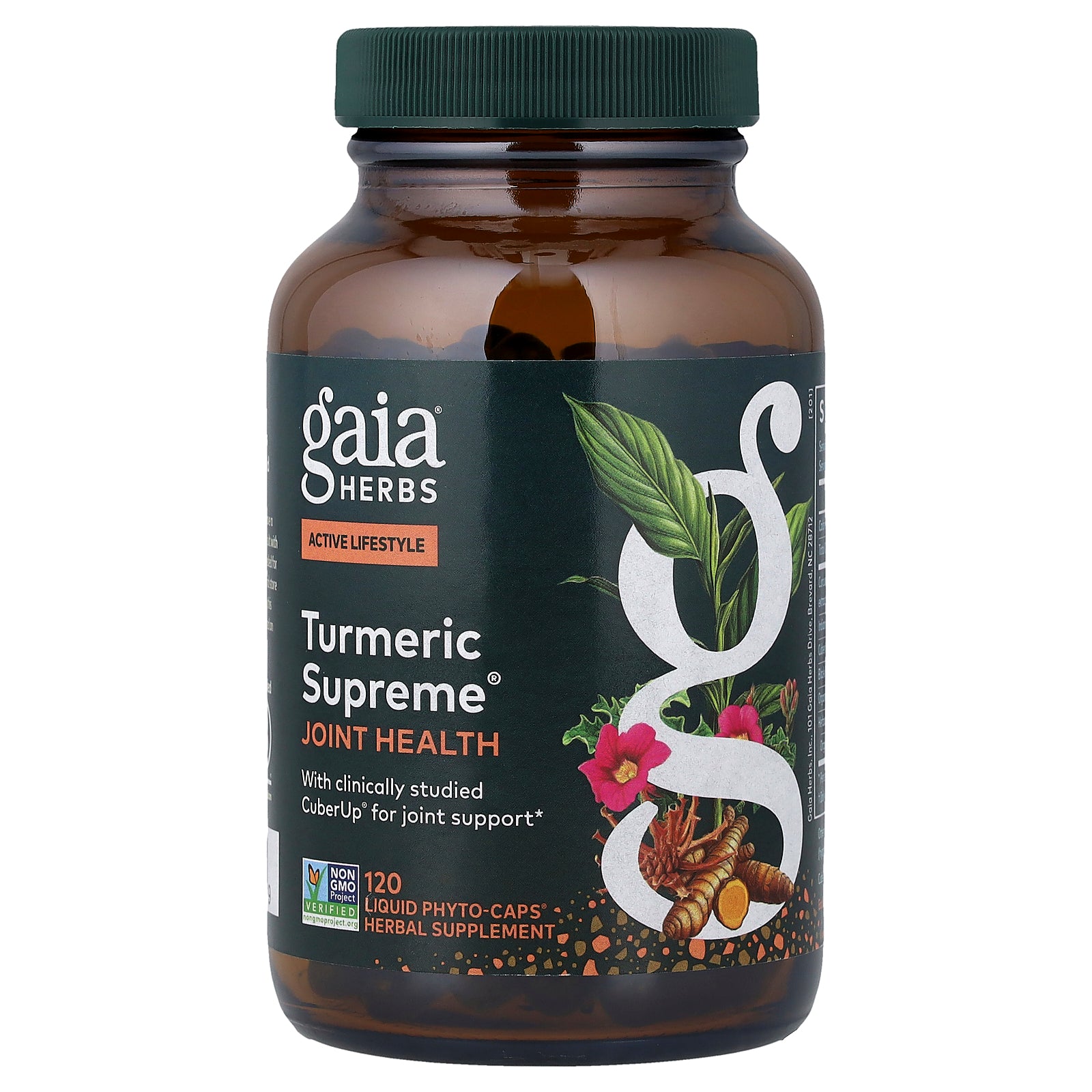 Gaia Herbs, Turmeric Supreme®, Joint Health, 120 Liquid Phyto-Caps®