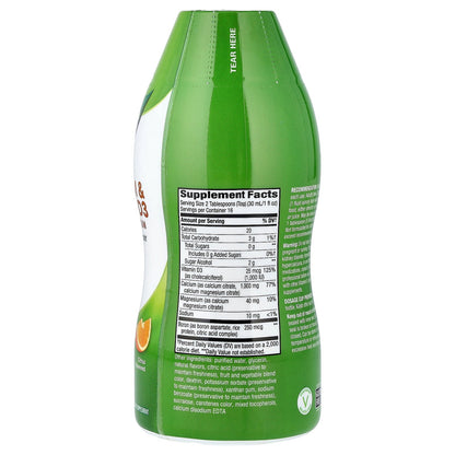 Nature's Way, Calcium & Vitamin D3 with Magnesium, Citrus, 16 fl oz (480 ml)