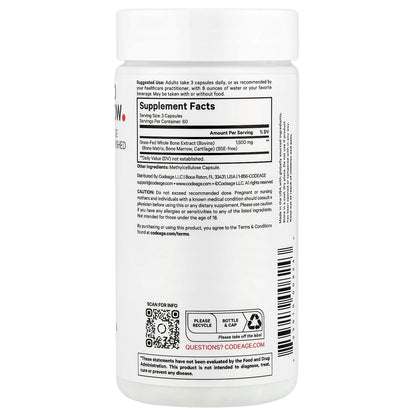 Codeage, Grass-Fed Bone Marrow, 180 Vegetable Capsules