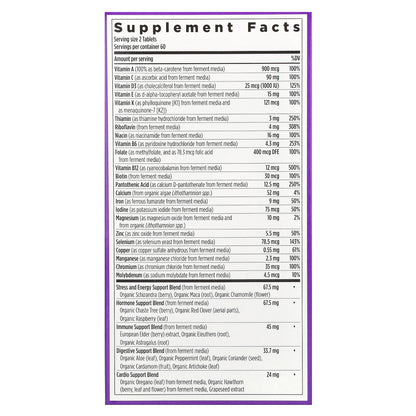 New Chapter, Women's Advanced Multivitamin, 120 Vegetarian Tablets