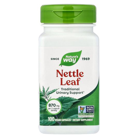 Nature's Way, Nettle Leaf, 100 Vegan Capsules (435 mg Per capsule)