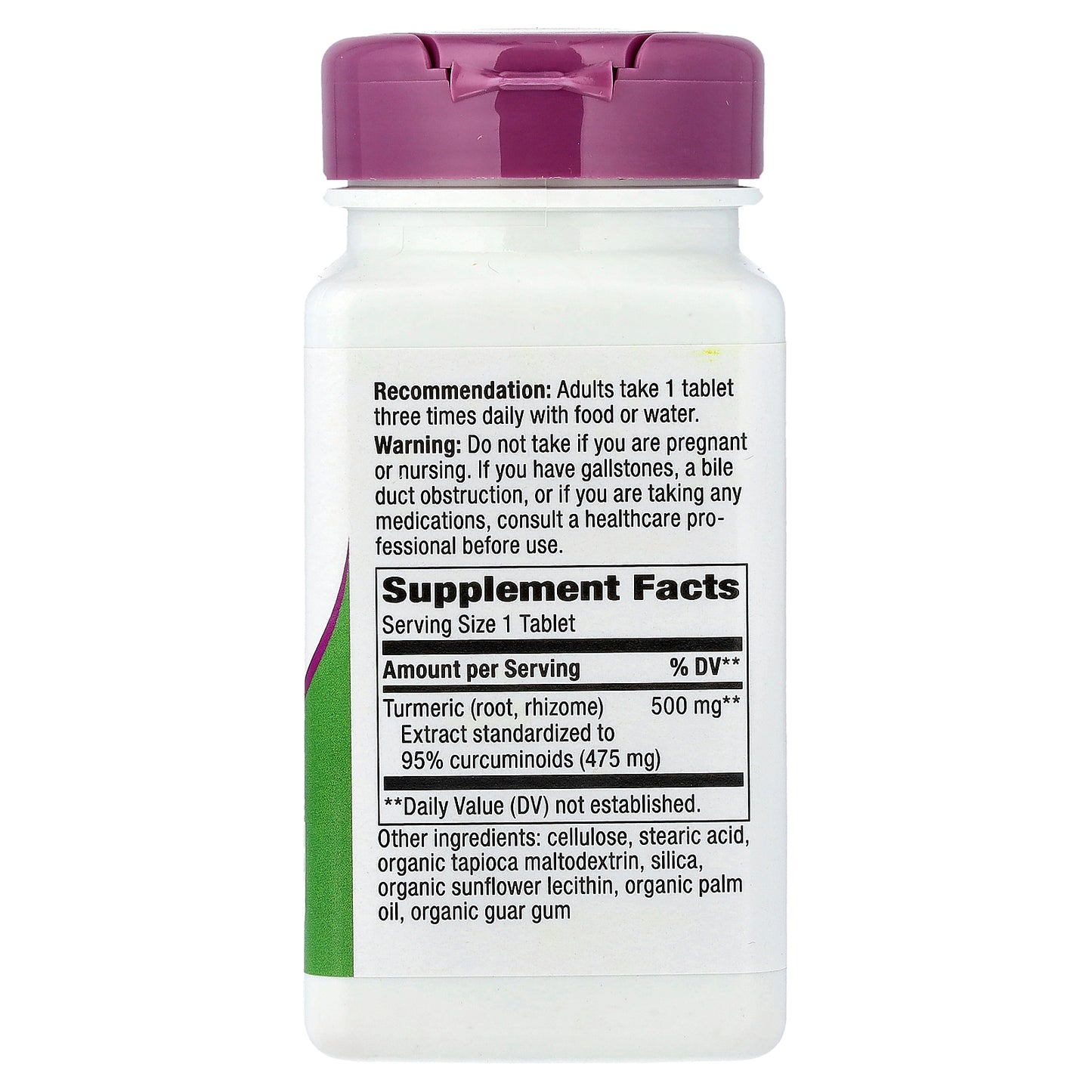 Nature's Way, Turmeric, 500 mg, 60 Vegan Tablets