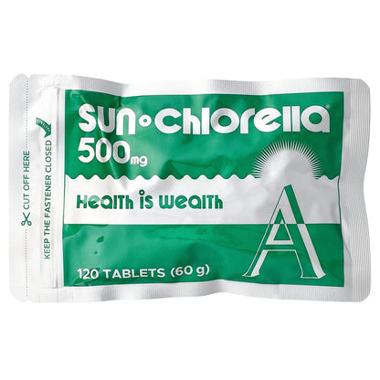 Sun Chlorella, Chlorella Supplement, 500 mg, 600 Tablets