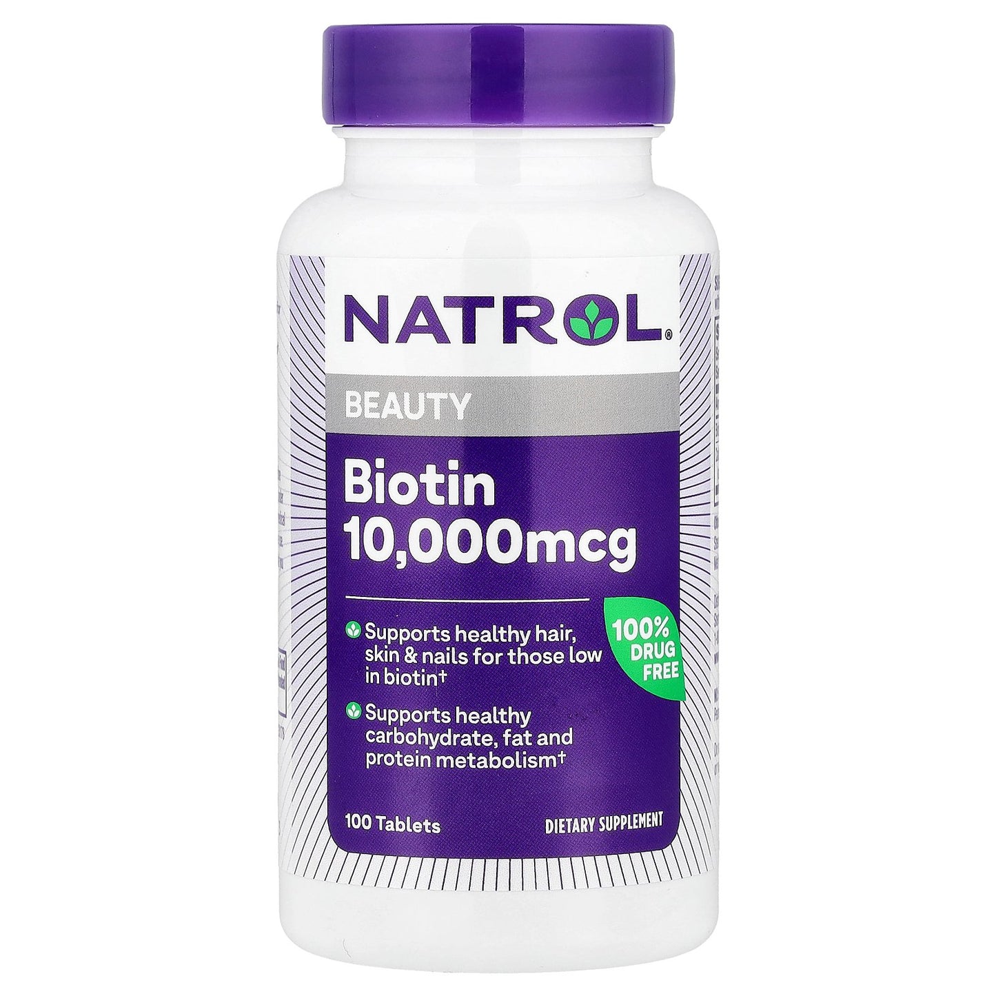 Natrol, Biotin, 100 Tablets