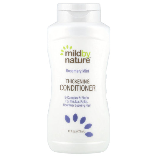 Mild By Nature, Thickening Conditioner, B-Complex & Biotin, Rosemary Mint, 16 fl oz (473 ml)