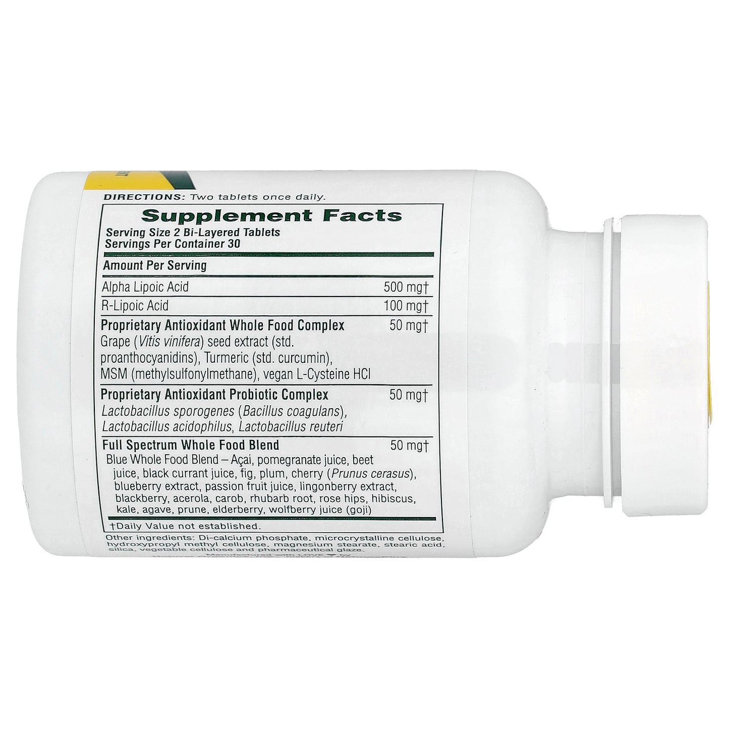 NaturesPlus, Ultra Lipoic, 60 Mini-Tabs