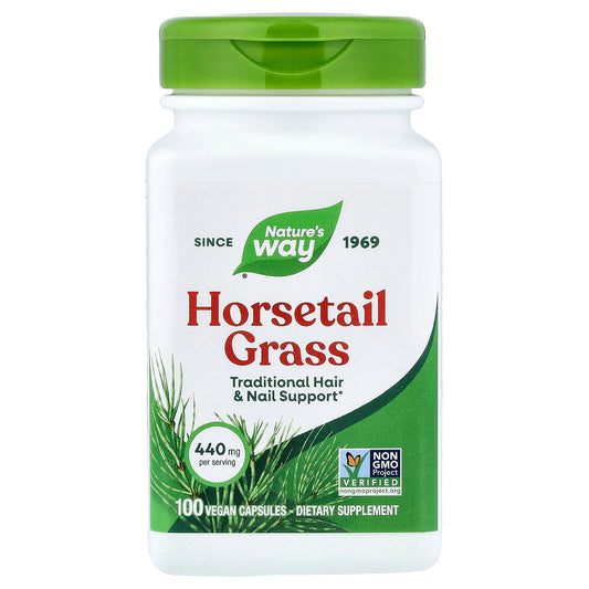 Nature's Way, Horsetail Grass, 440 mg, 100 Vegan Capsules