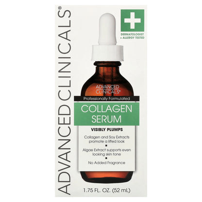 Advanced Clinicals, Collagen Serum, 1.75 fl oz (52 ml)