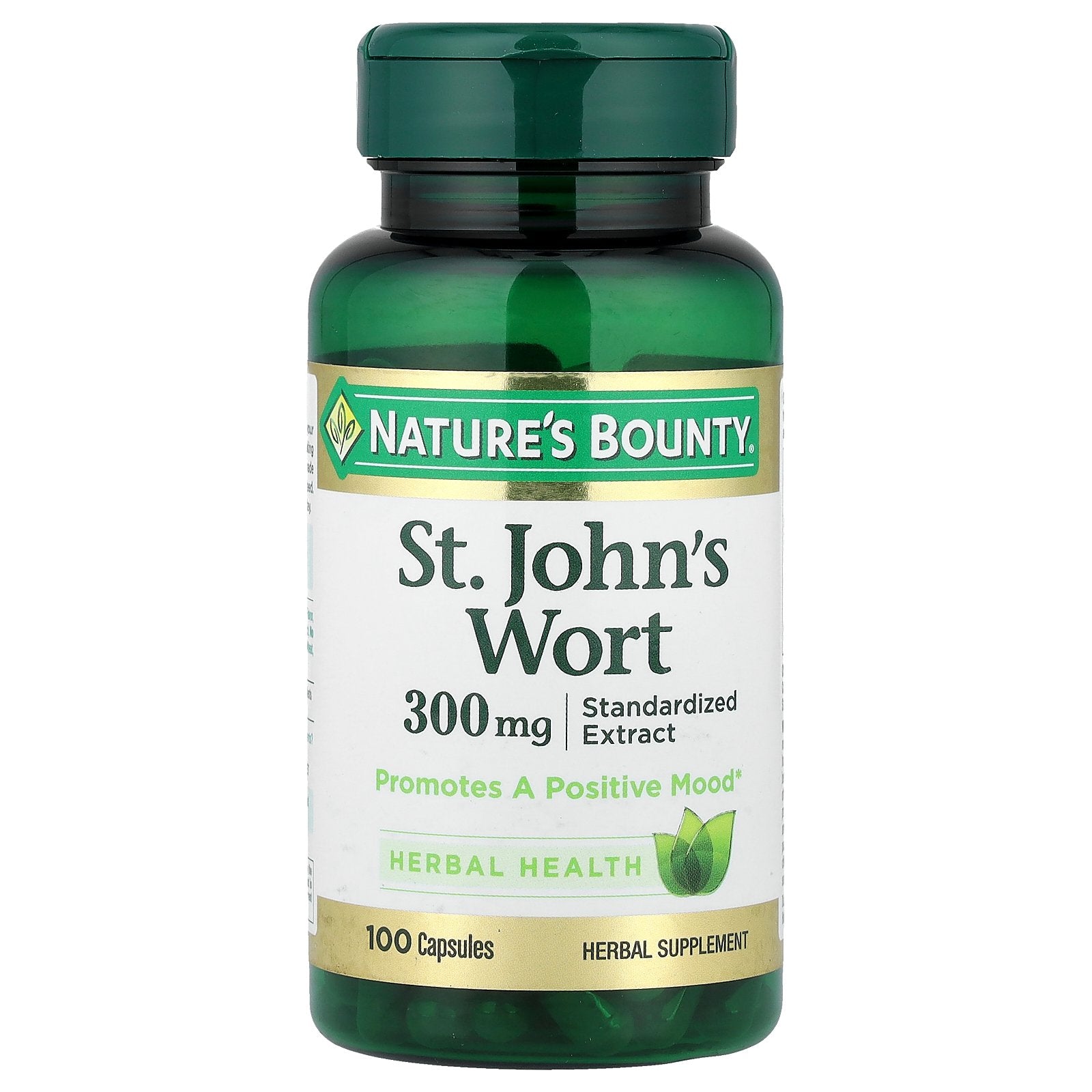 Nature's Bounty, St. John's Wort, 300 mg, 100 Capsules