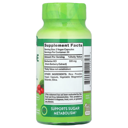 Nature's Truth, Berberine HCI, 60 Capsules (250 mg per Capsule)