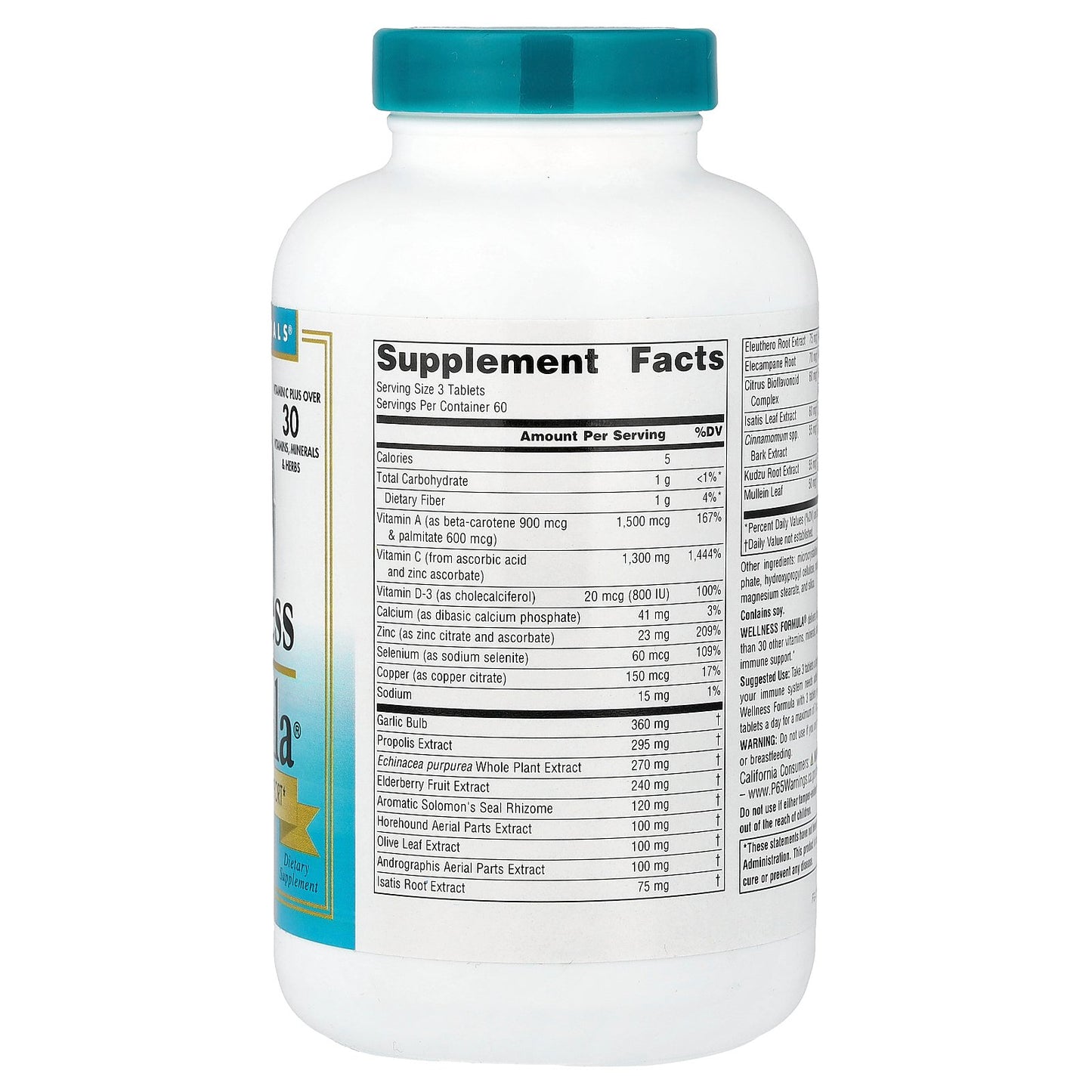 Source Naturals, Wellness Formula®, Advanced Immune Support, 180 Tablets