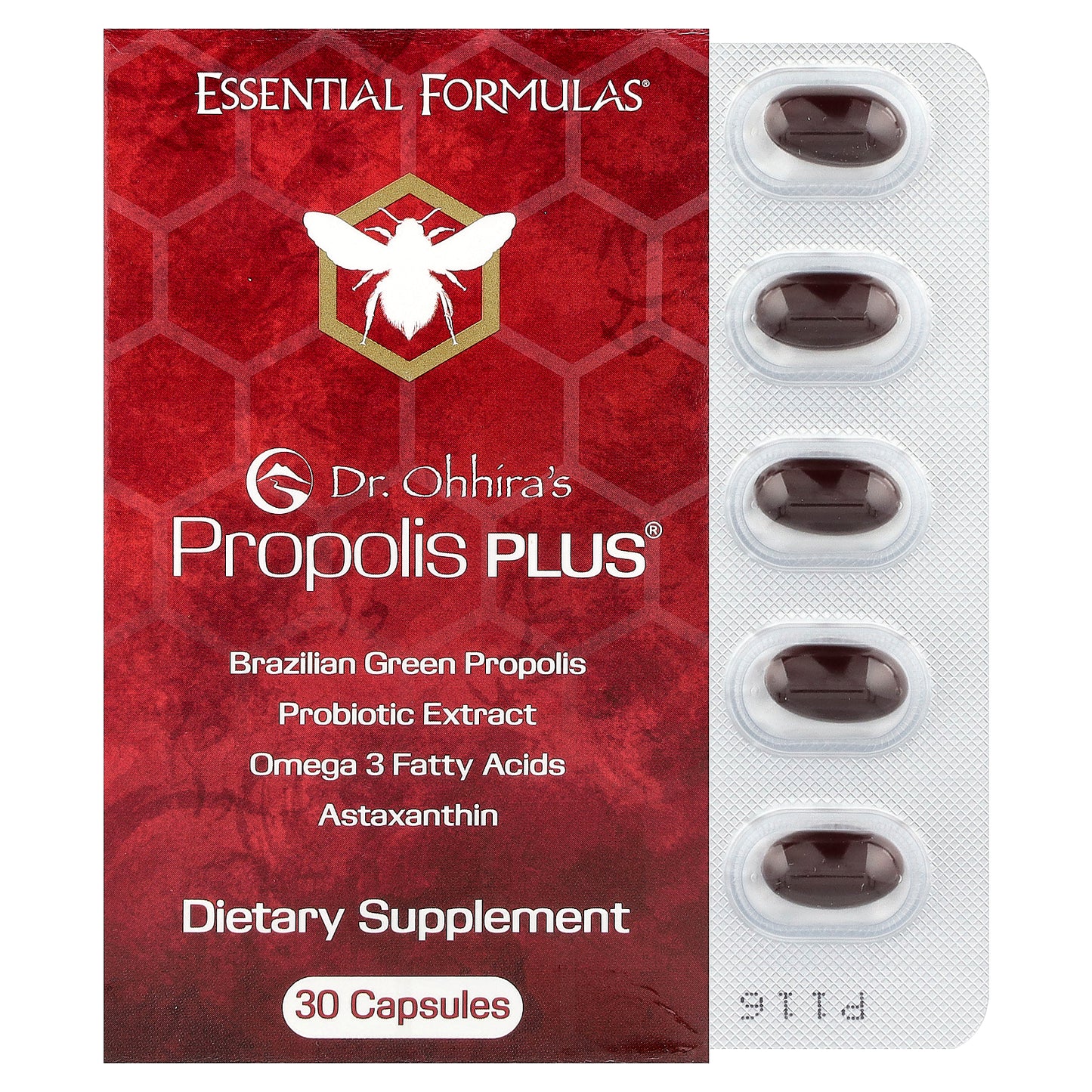 Dr. Ohhira's, Propolis Plus®, 30 Capsules