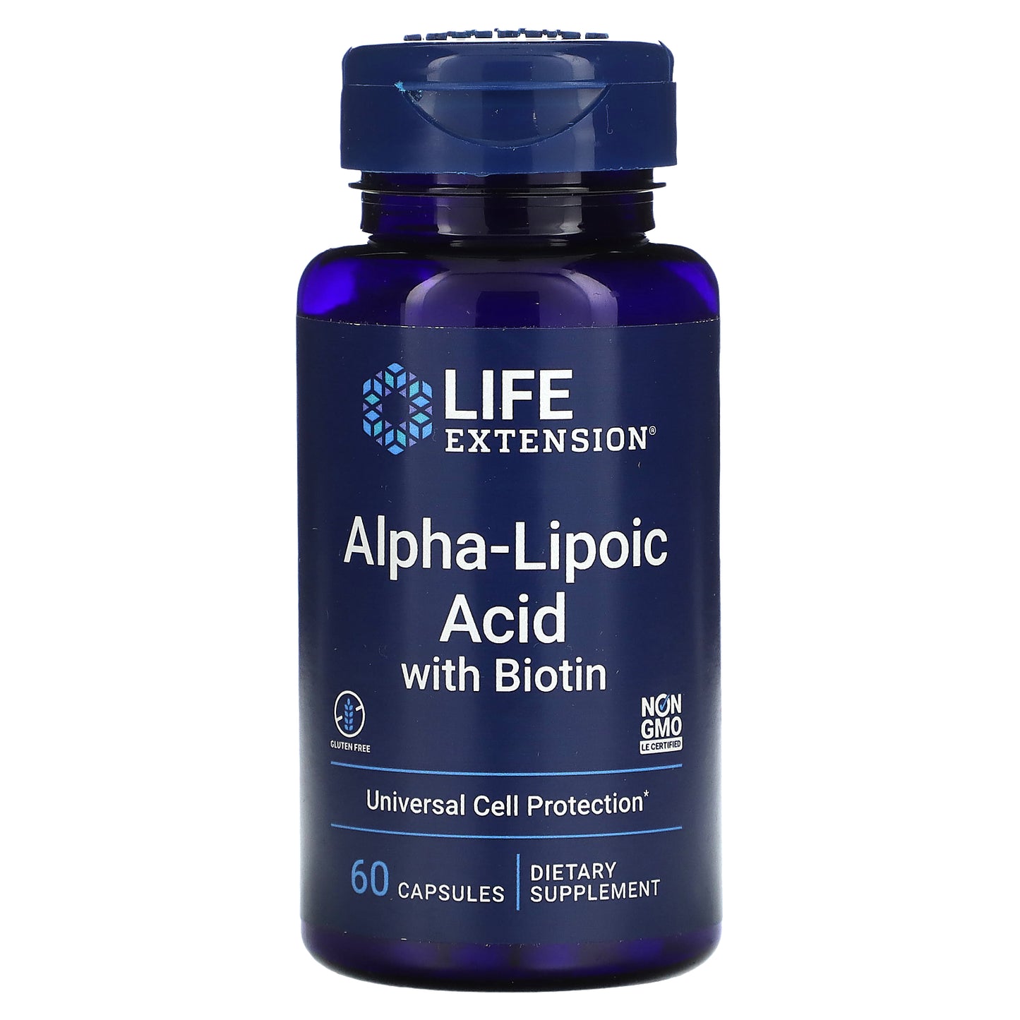 Life Extension, Alpha-Lipoic Acid with Biotin, 60 Capsules