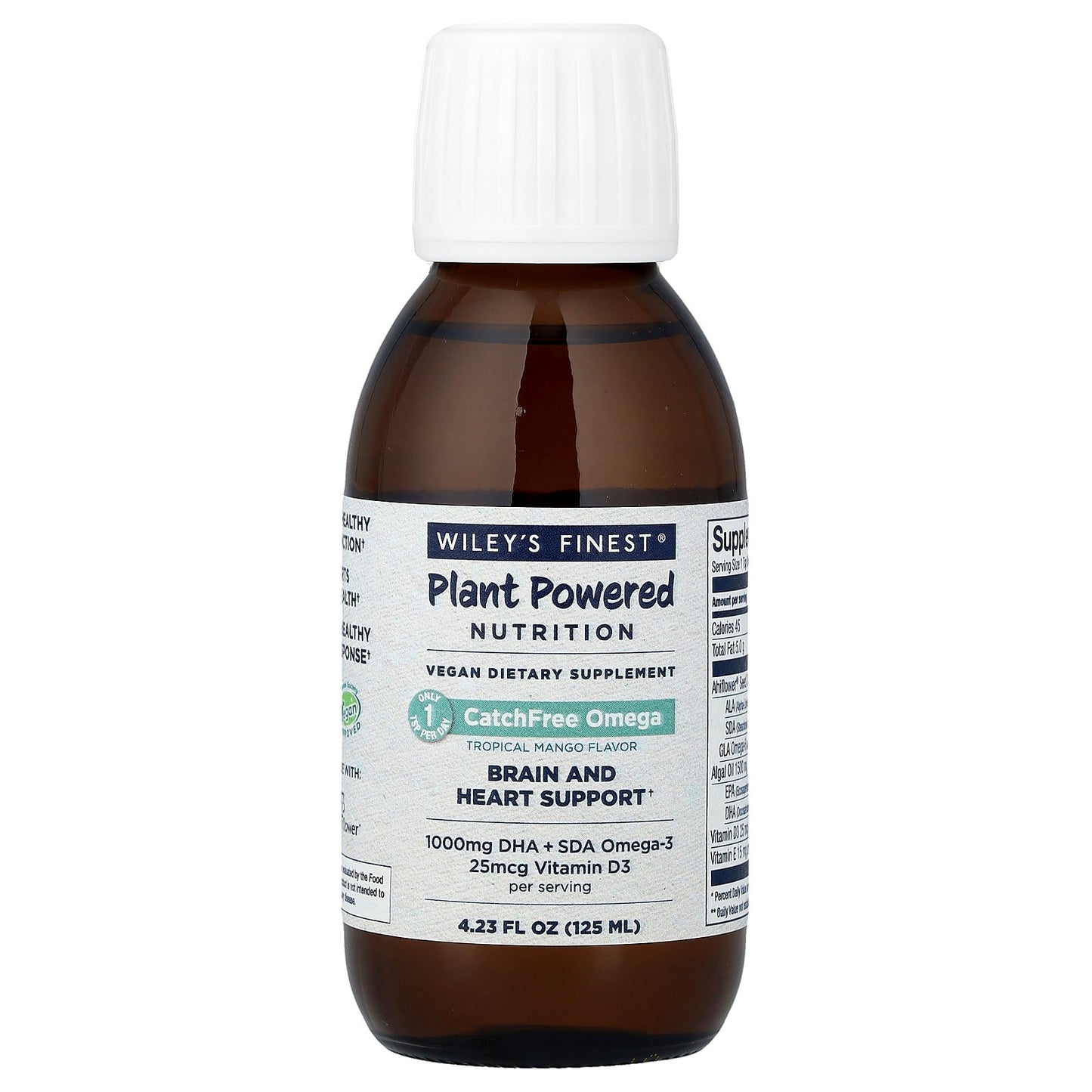 Wiley's Finest, CatchFree Omega, Tropical Mango,  4.23 fl oz (125 ml)