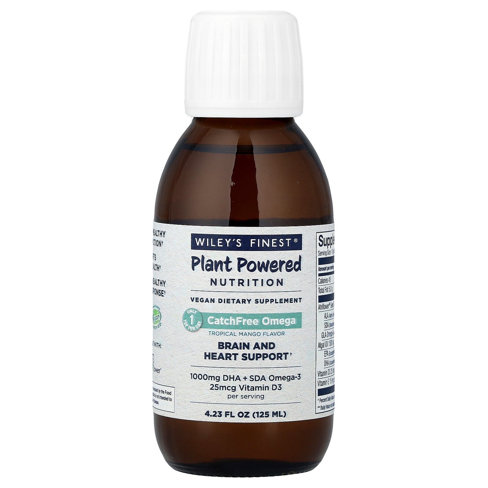 Wiley's Finest, CatchFree Omega, Tropical Mango,  4.23 fl oz (125 ml)