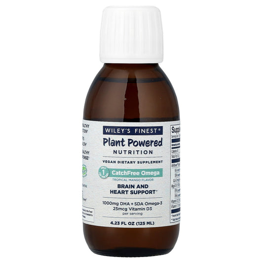 Wiley's Finest, CatchFree Omega, Tropical Mango,  4.23 fl oz (125 ml)