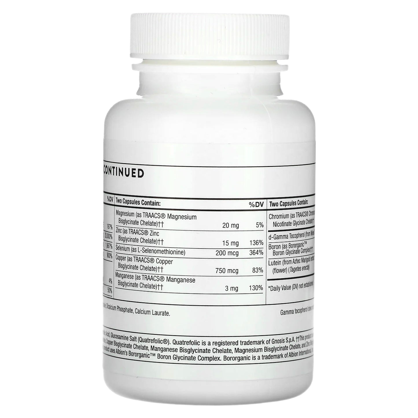 Thorne, Basic Nutrients 2/Day, NSF Certified, 60 Capsules