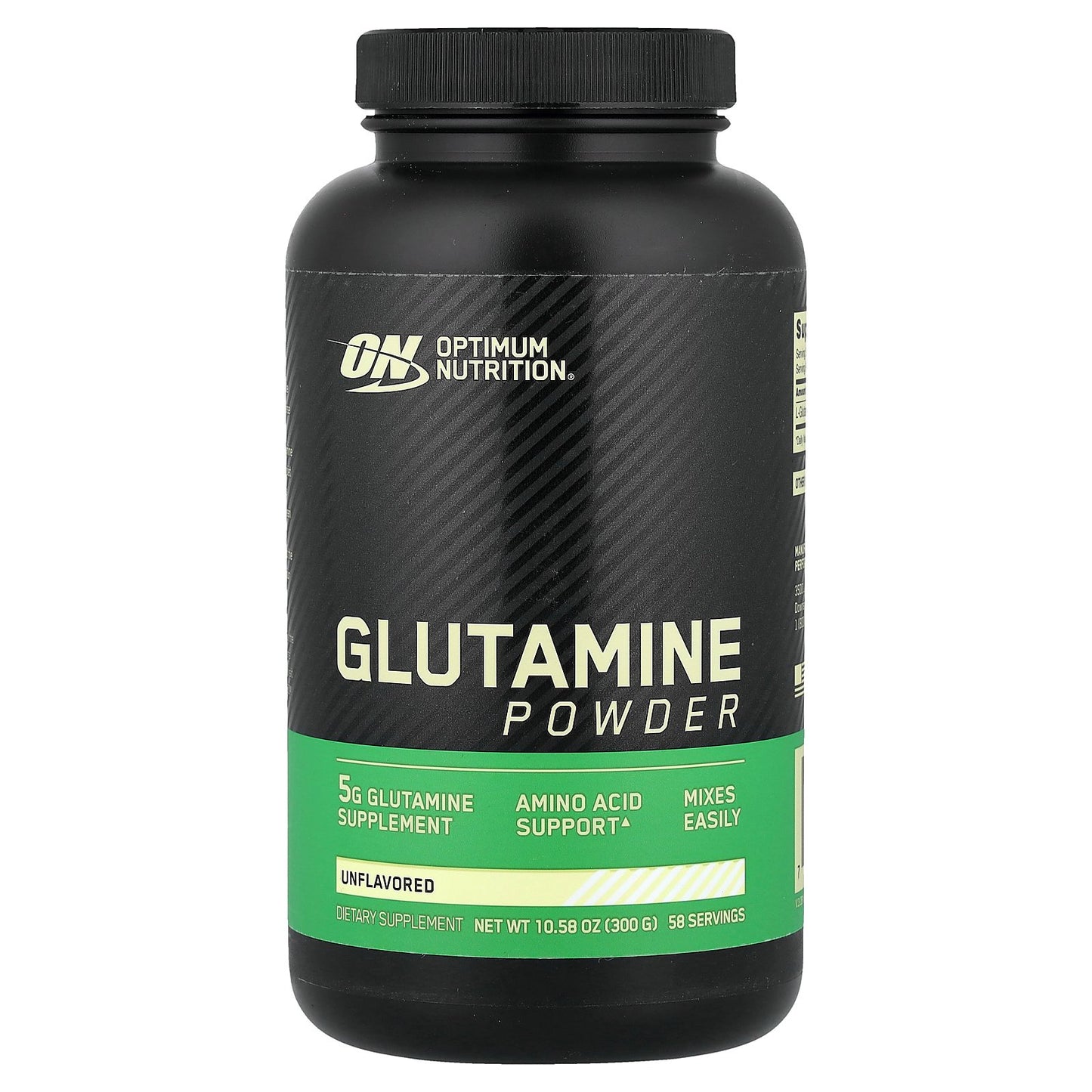 Optimum Nutrition, Glutamine Powder, Unflavored, 10.58 oz (300 g)