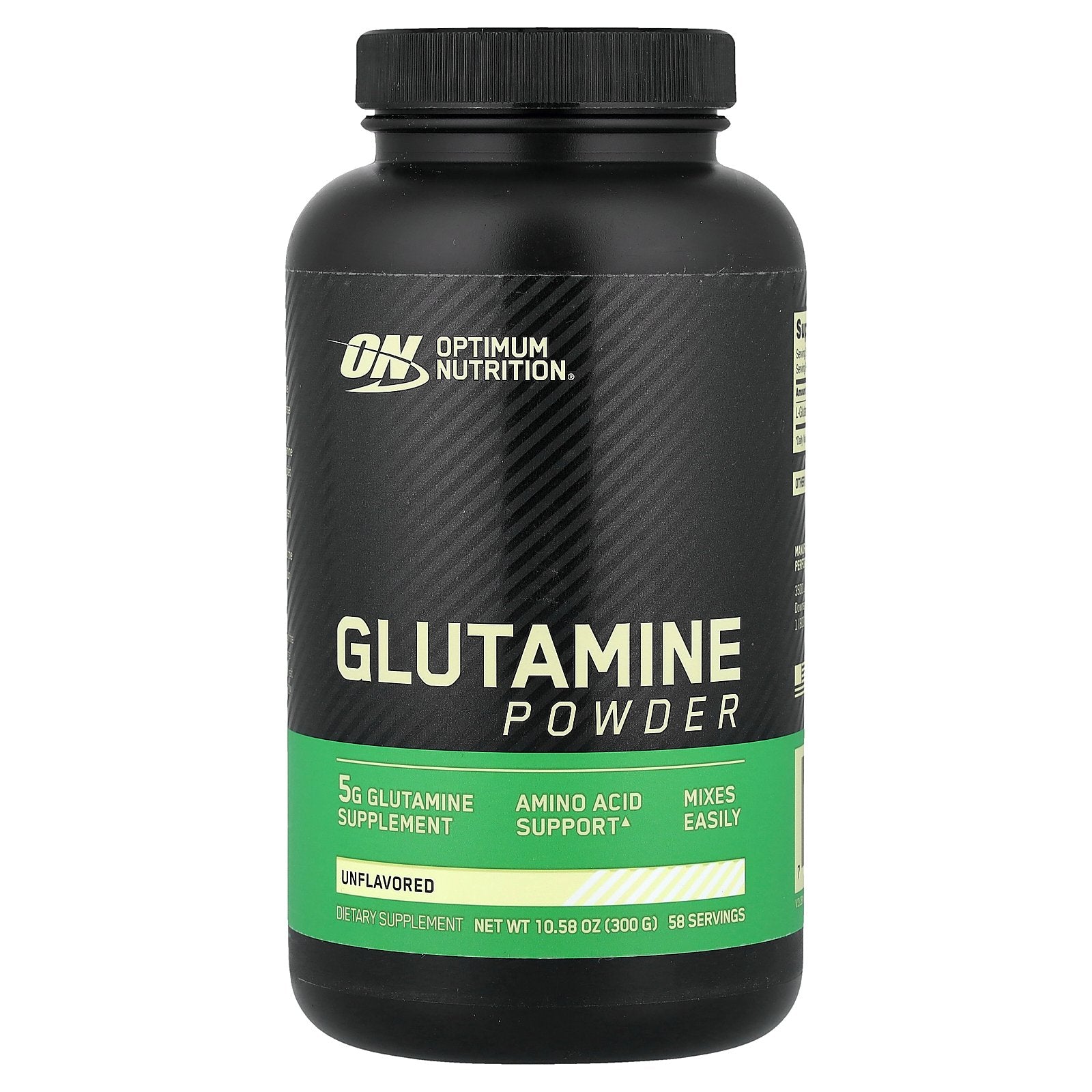 Optimum Nutrition, Glutamine Powder, Unflavored, 10.58 oz (300 g)