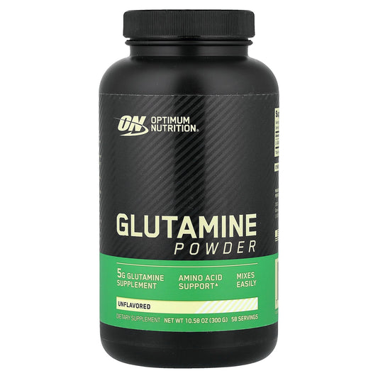 Optimum Nutrition, Glutamine Powder, Unflavored, 10.58 oz (300 g)