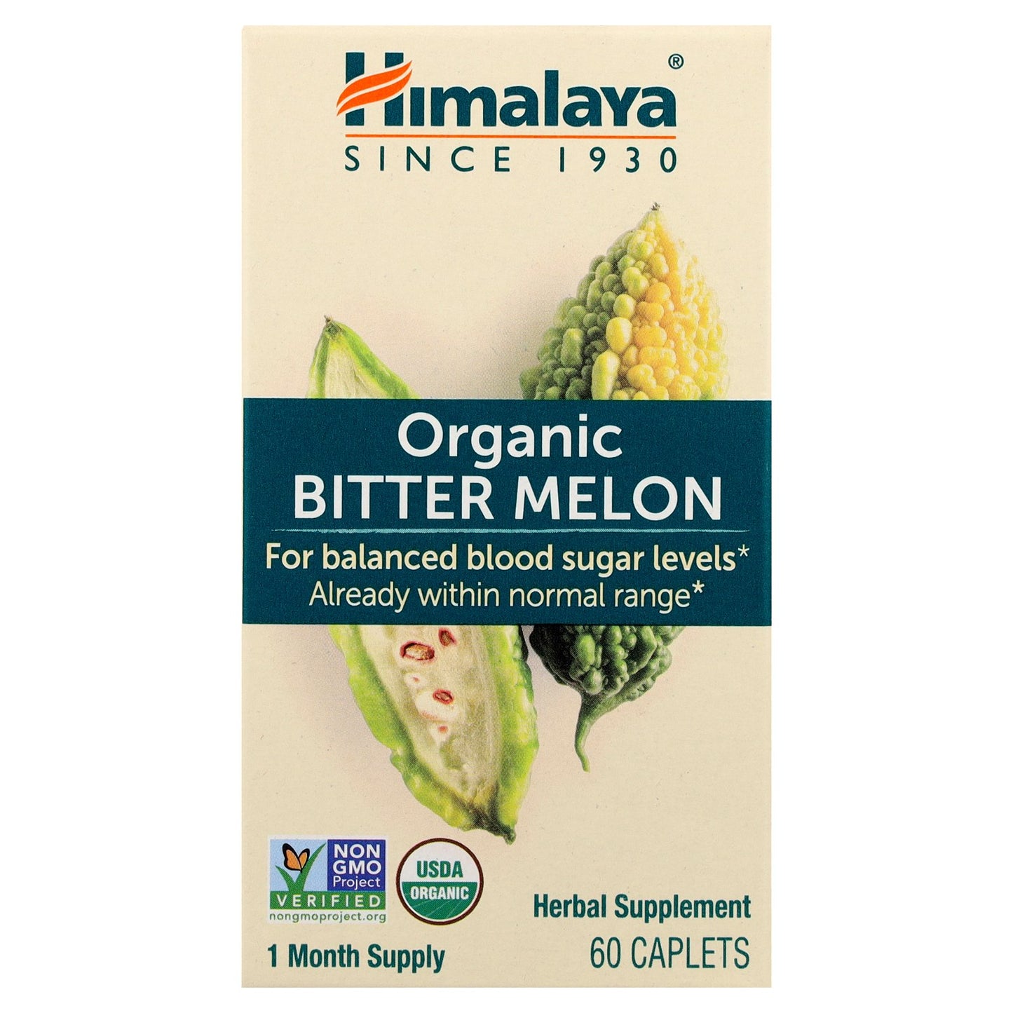 Himalaya, Organic Bitter Melon, 60 Caplets