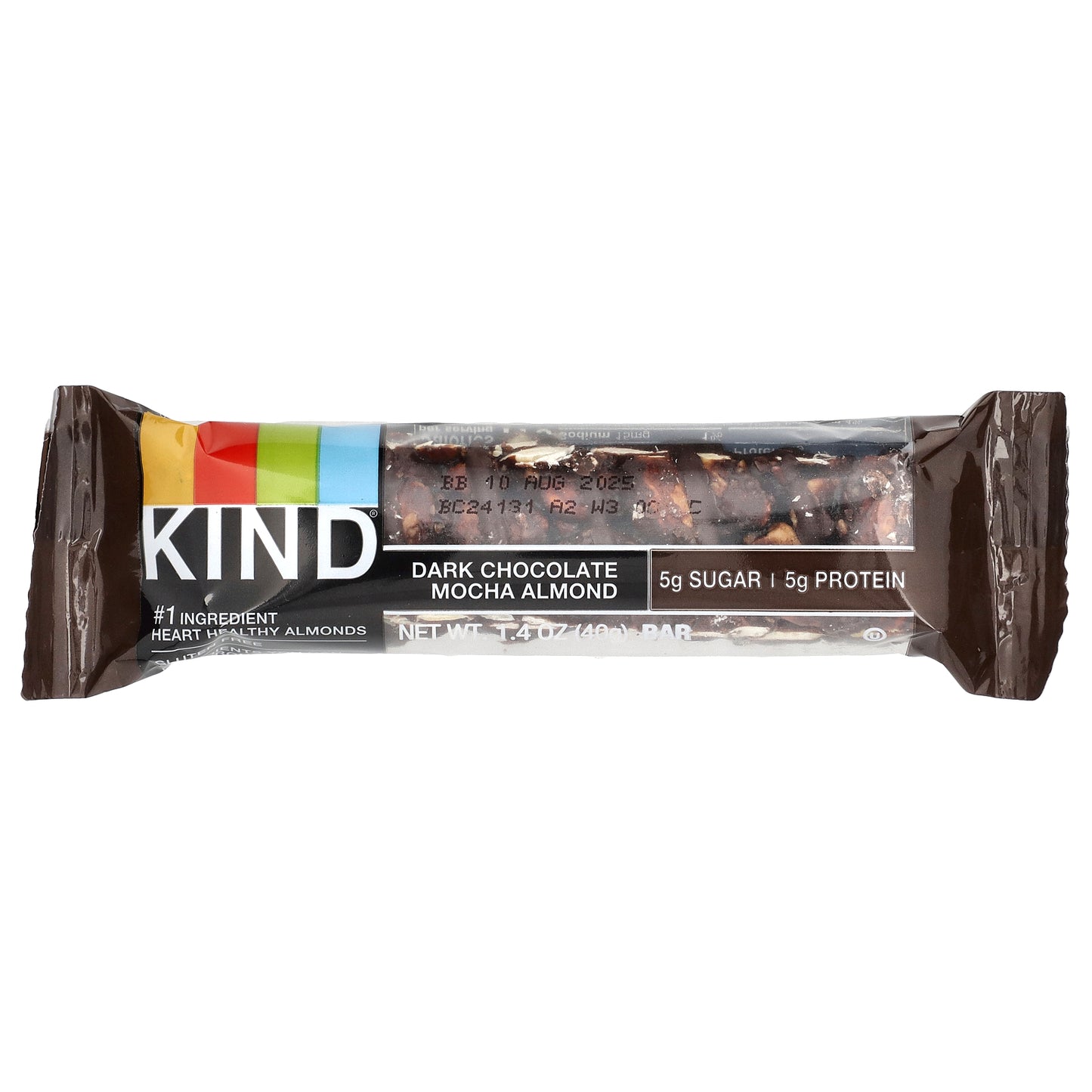 KIND Bars, Dark Chocolate Mocha Almond, 12 Bars, 1.4 oz (40 g) Each