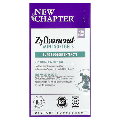 New Chapter, Zyflamend™, 180 Mini Softgels