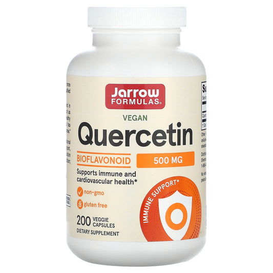 Jarrow Formulas, Quercetin, 500 mg, 200 Veggie Capsules