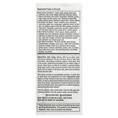 NaturesPlus, Ultra Lipoic, 60 Mini-Tabs