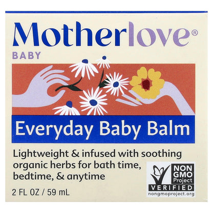 Motherlove, Baby, Everyday Baby Balm, 2 fl oz (59 ml)