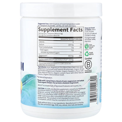 Garden of Life, Dr. Formulated, Whole Food Magnesium, Raspberry Lemon, 14.9 oz (421.5 g)