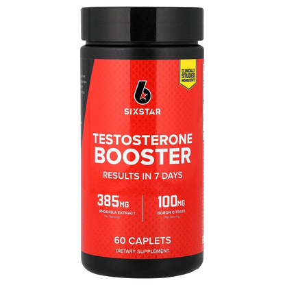 SIXSTAR, Testosterone Booster, 60 Caplets