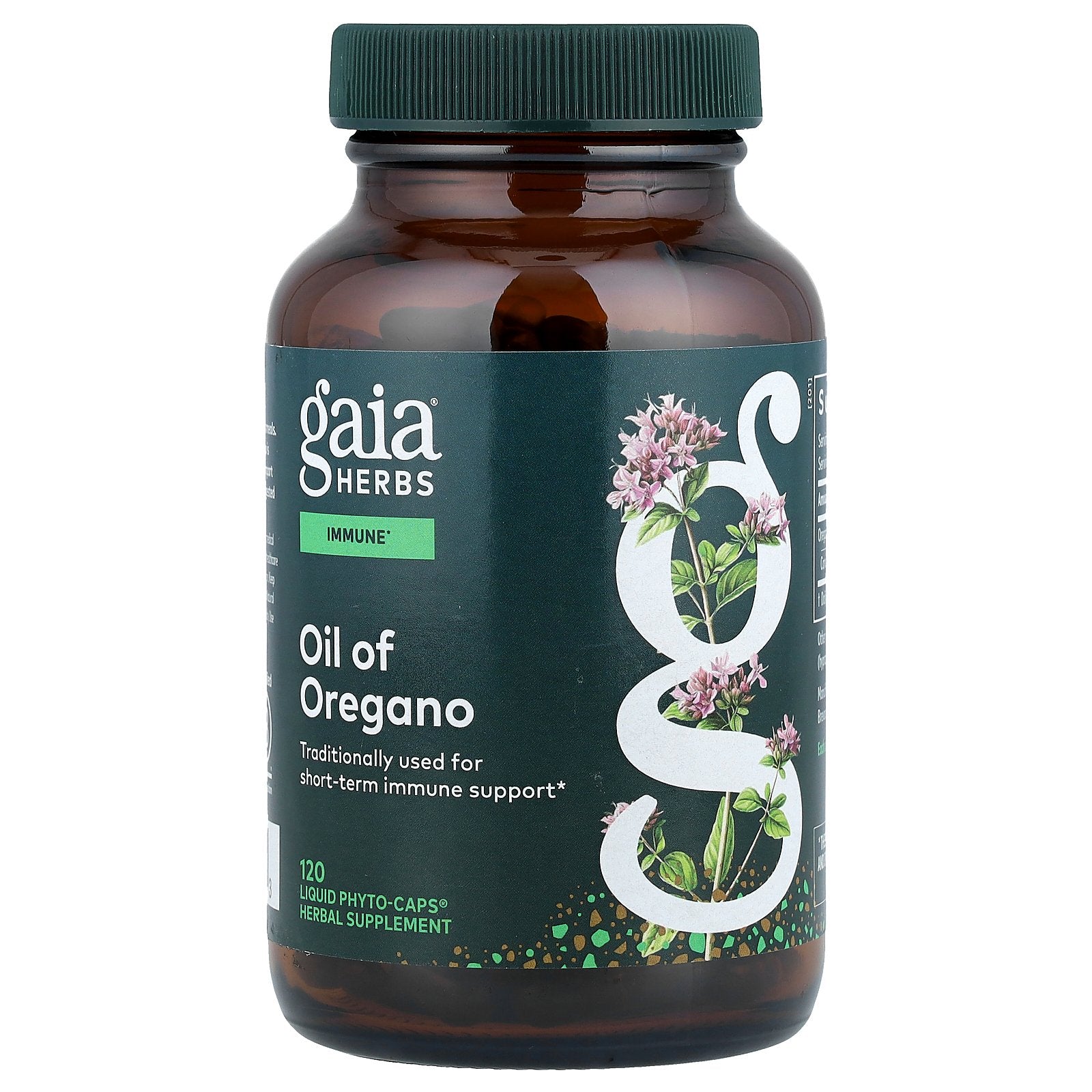 Gaia Herbs, Oil of Oregano, 120 Liquid Phyto-Caps®