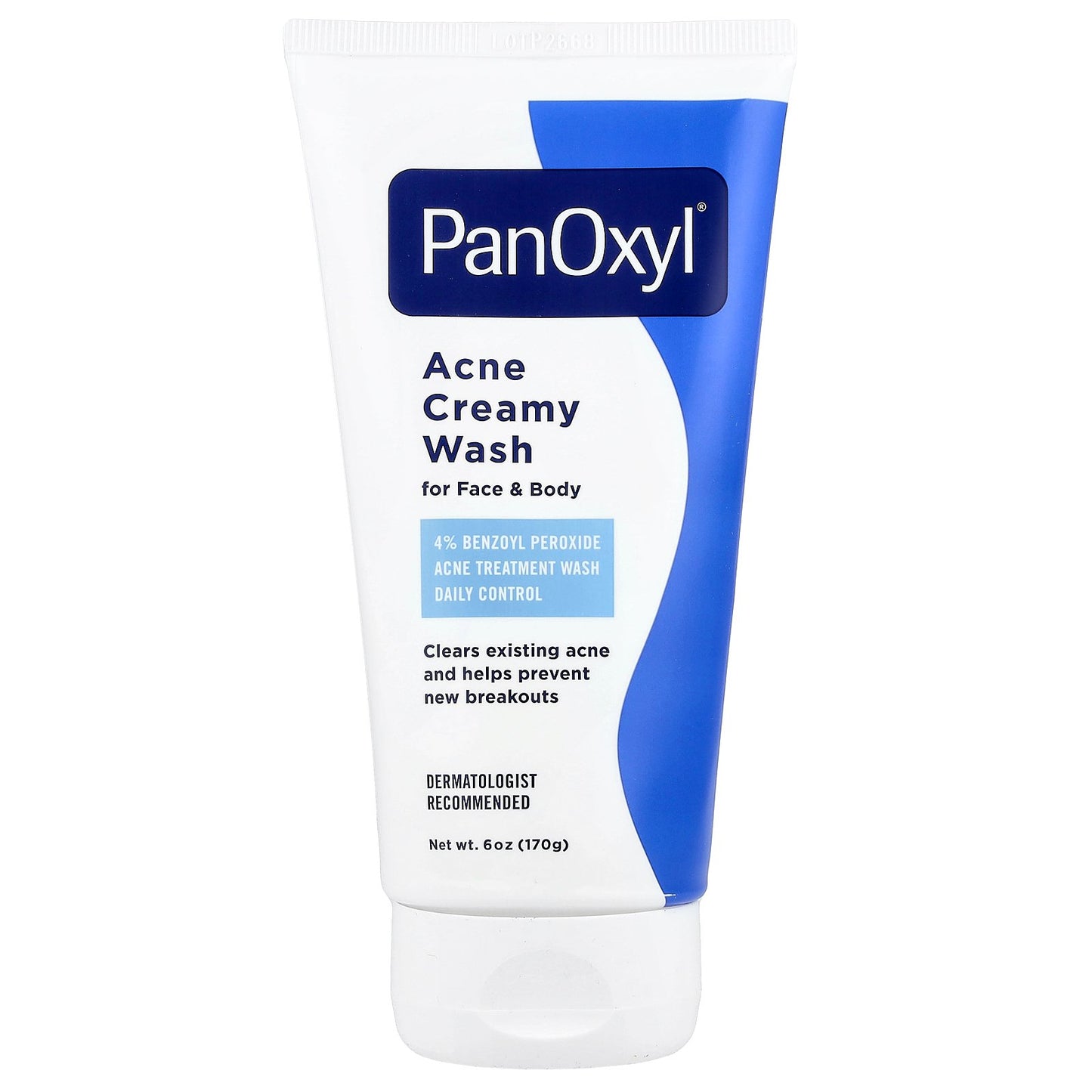 PanOxyl, Acne Creamy Wash, For Face & Body , 6 oz (170 g)
