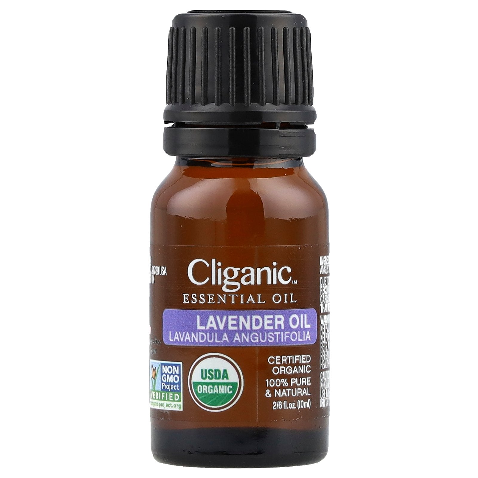 Cliganic, Organic Essential Lavender Oil, 2.6 fl oz (10 ml)