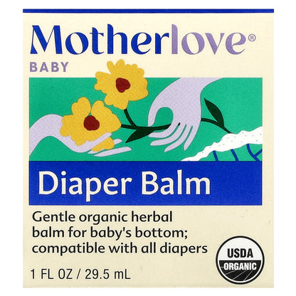 Motherlove, Baby, Diaper Balm, 1 fl oz (29.5 ml)