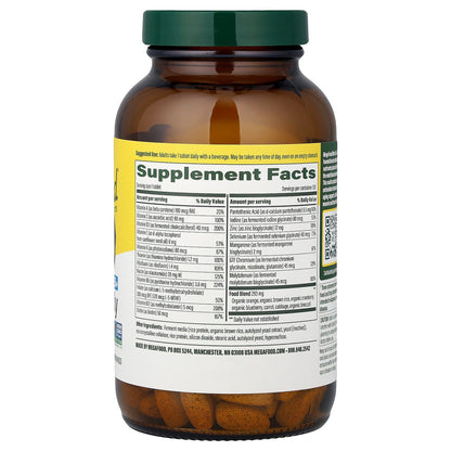 MegaFood, Men's 55+, One Daily Multivitamin, 120 Tablets