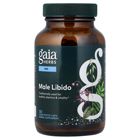 Gaia Herbs, Men, Male Libido, 120 Liquid Phyto-Caps®